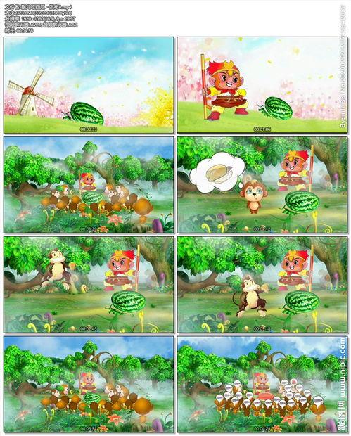 猴儿吃瓜教案,趣味盎然的幼儿启蒙教案体验